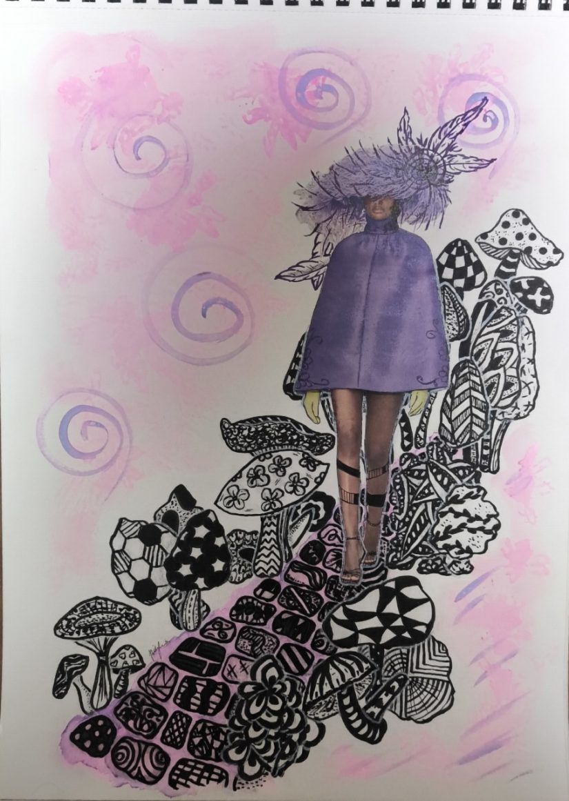 She Walks in Patterns